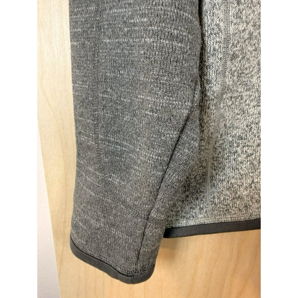 Patagonia Better Sweater Men's XL Two Tone Gray Fleece 1/4 Zip Pullover - Picture 5 of 14